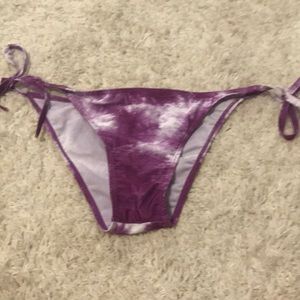 Cheeky tie dye bikini bottom
